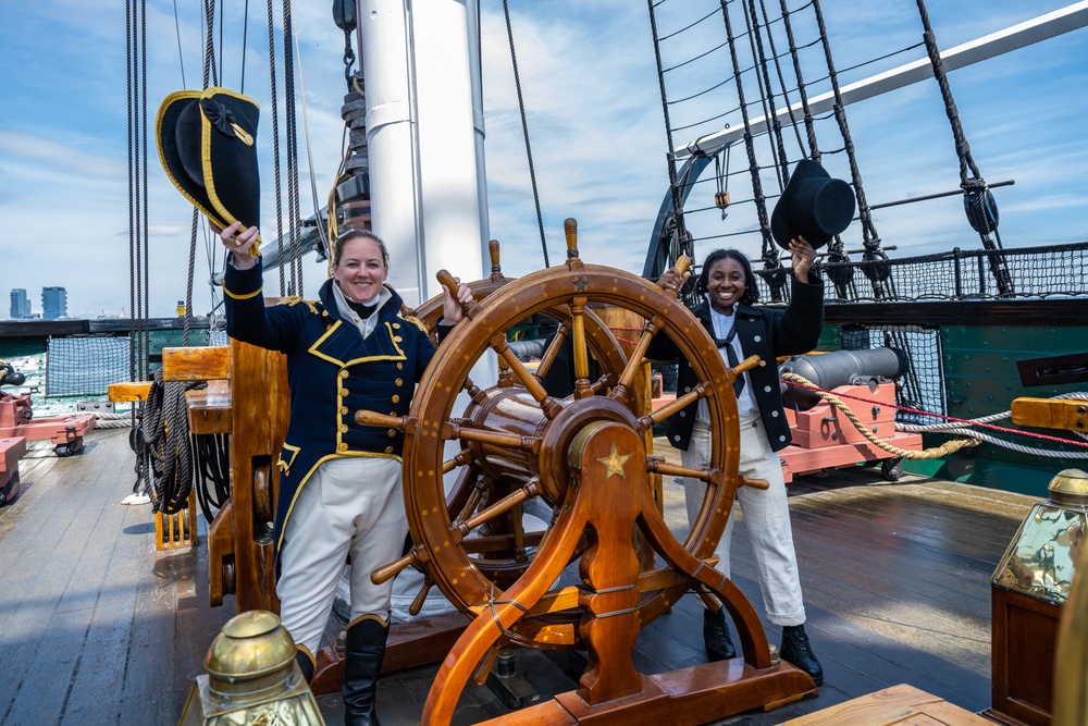 USS Constitution Underway - 17 May 2024