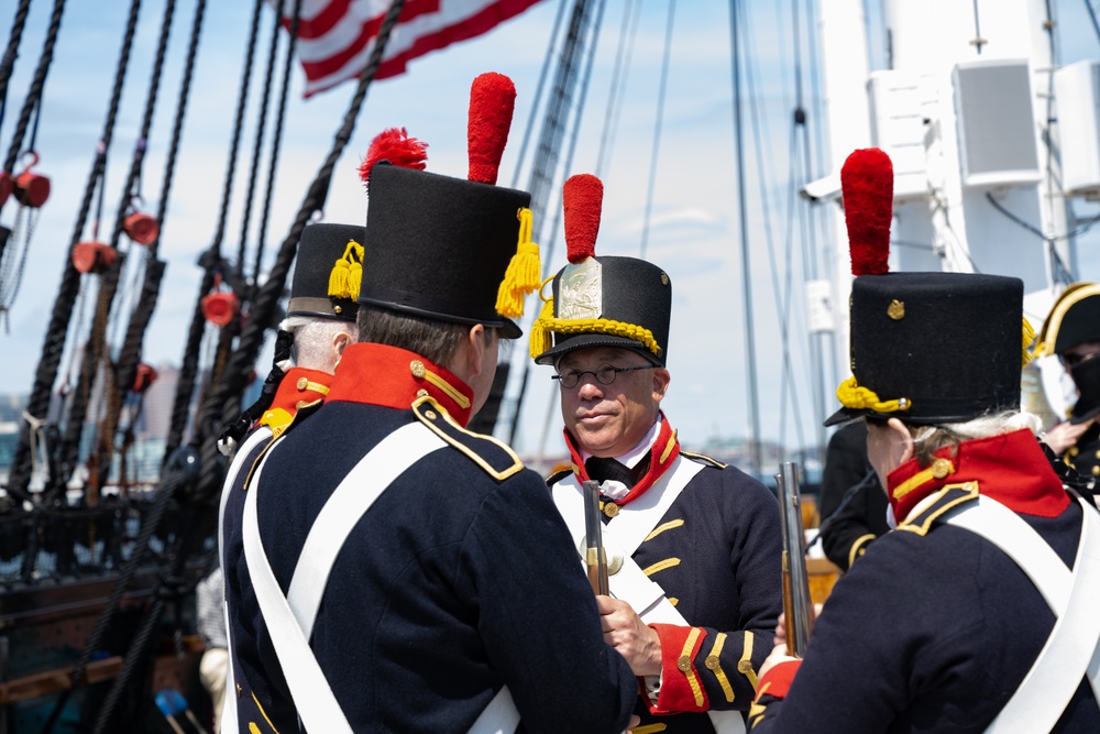 USS Constitution Underway - 17 May 2024