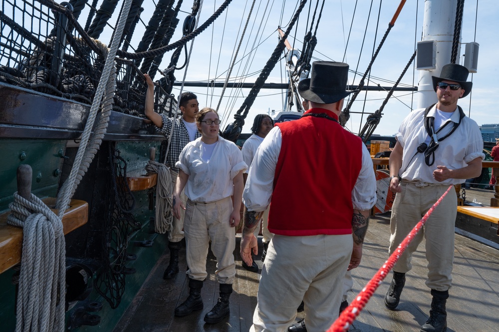 USS Constitution Underway - 17 May 2024