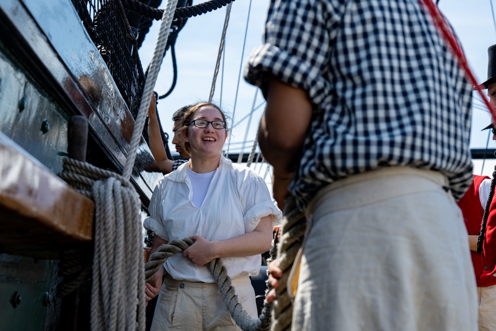 USS Constitution Underway - 17 May 2024