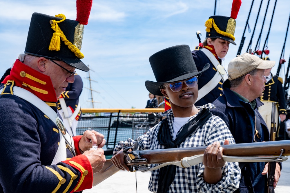 USS Constitution Underway - 17 May 2024