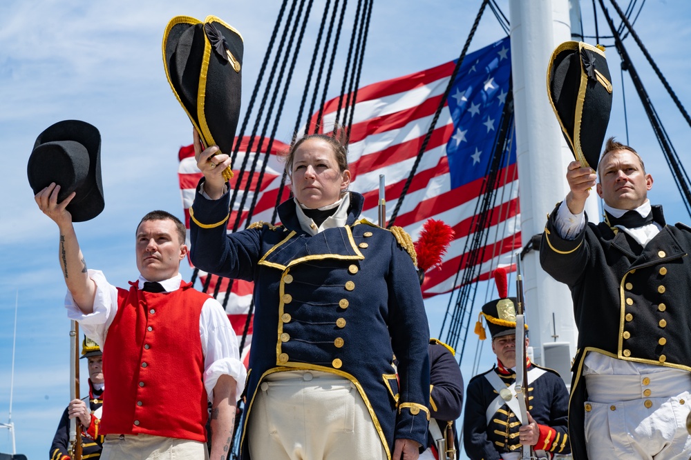 USS Constitution Underway - 17 May 2024