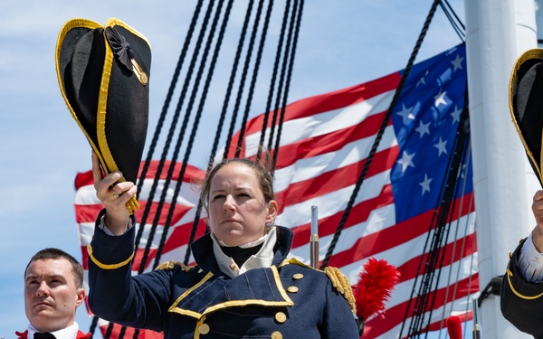 USS Constitution Underway - 17 May 2024
