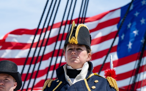 USS Constitution Underway - 17 May 2024