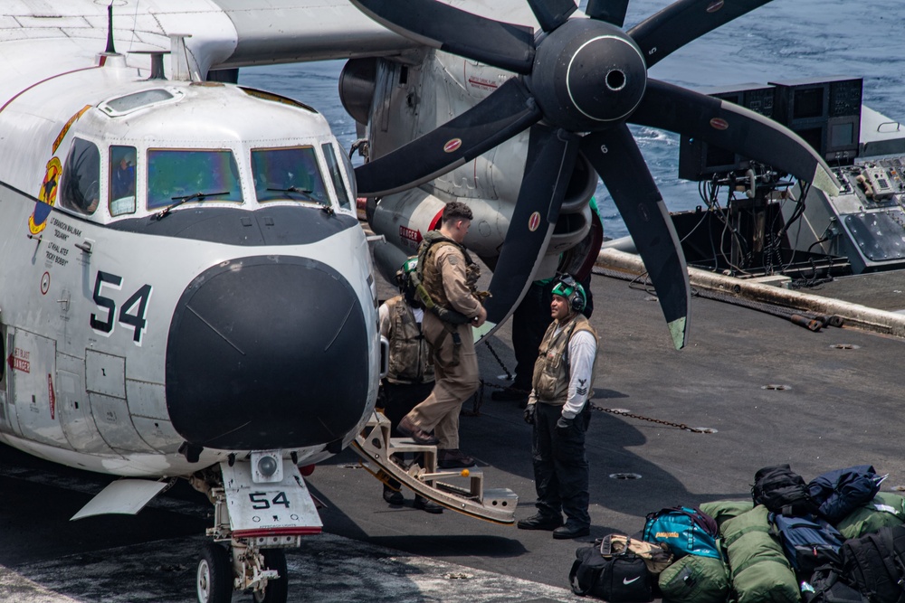 USS Theodore Roosevelt Conducts Flight Operations