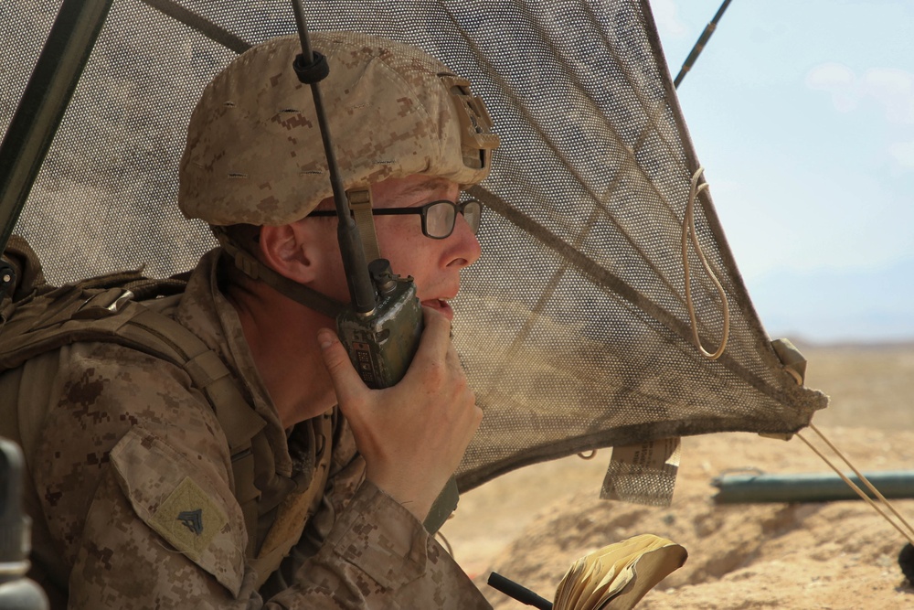 V1/2 Conducts a Fire Support Coordination Exercise