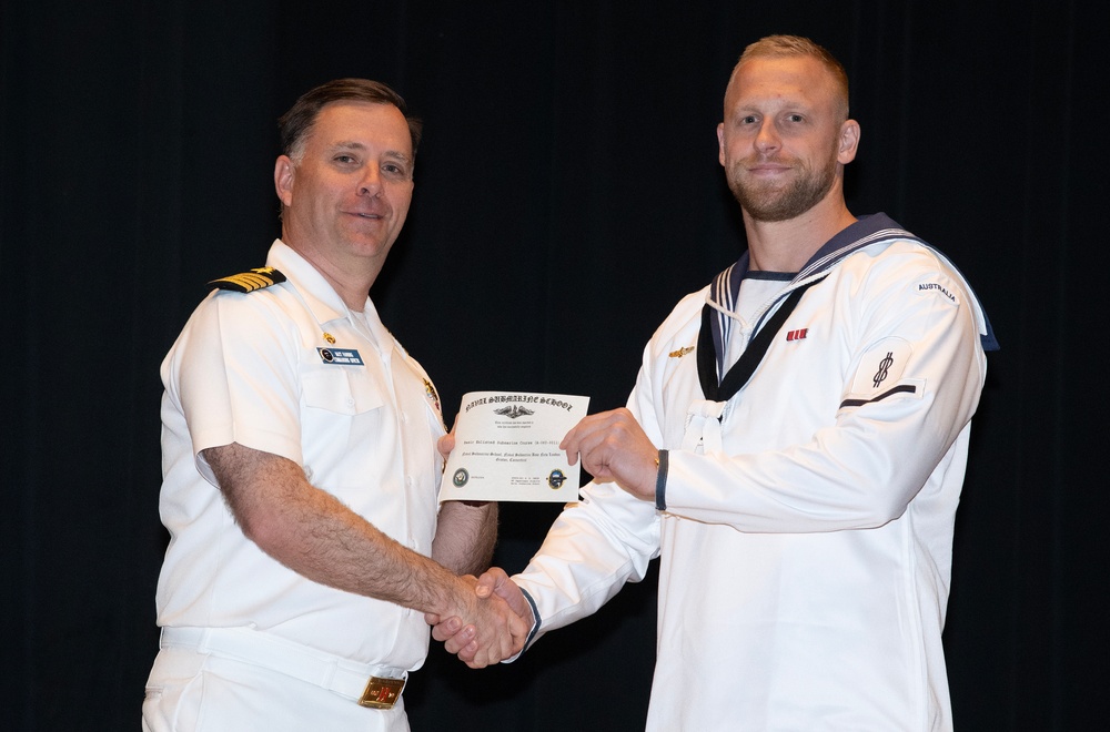 First AUKUS Basic Enlisted Submarine School graduation