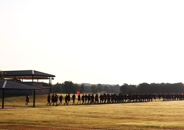 Installation Run brings together Soldiers from across Fort McCoy to build esprit de corps