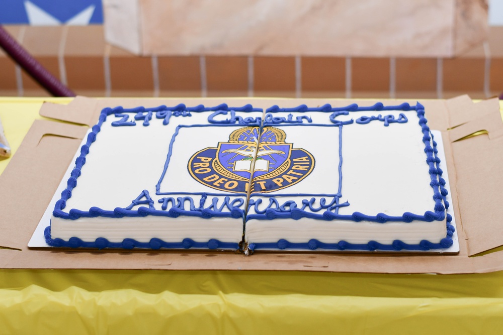 Womack Celebrates 249th Army Chaplain Corps Birthday