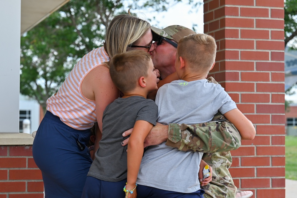 155th Air Refueling Wing Airmen return from deployment