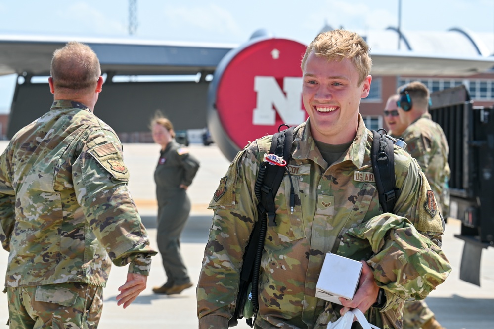 155th Air Refueling Wing Airmen return from deployment