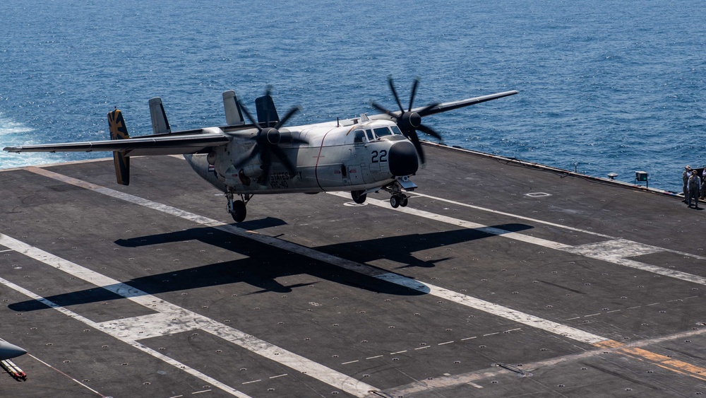 USS Theodore Roosevelt Conducts Flight Operations