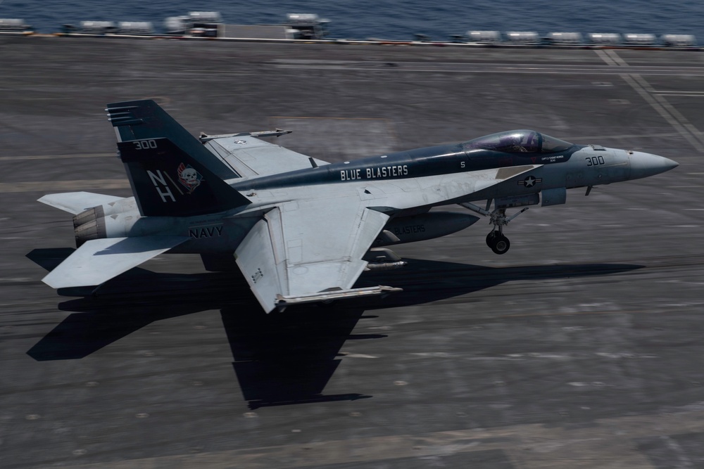 USS Theodore Roosevelt Conducts Flight Operations