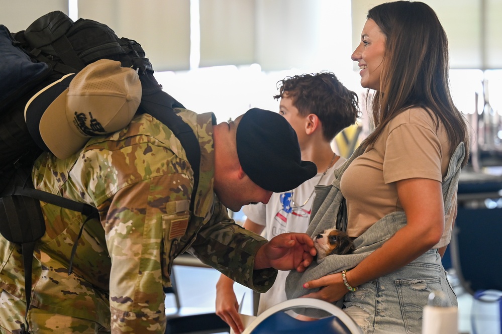 155th Air Refueling Wing Airmen return from deployment