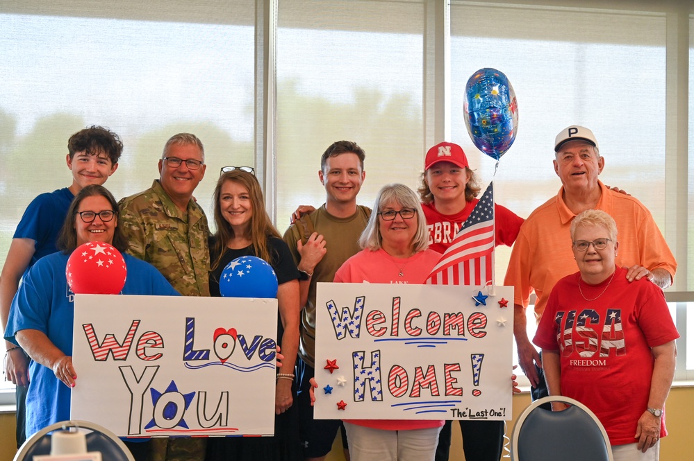 155th Air Refueling Wing Airmen return from deployment