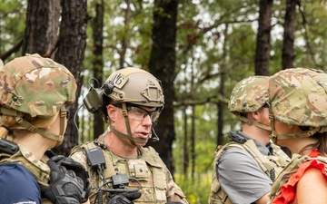 Staff delegates visit Fort Johnson, observe readiness