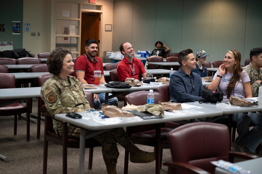 Team Kirtland prepares personal emergency bags