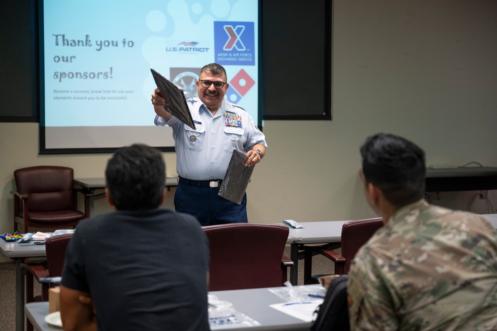 Team Kirtland prepares personal emergency bags