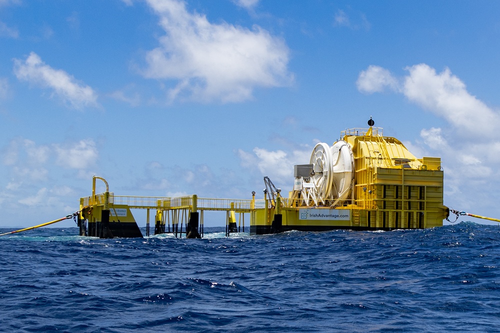 Harnessing the Ocean: Wave energy converter deployed on MCBH