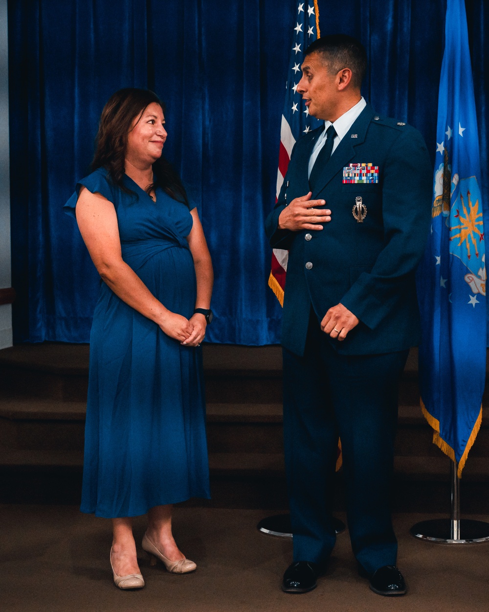 Col. Raymundo Vann's Promotion Ceremony