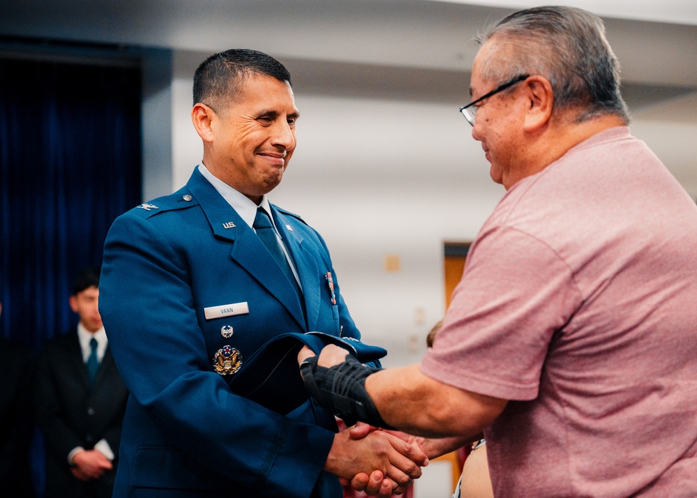 Col. Raymundo Vann's Promotion Ceremony