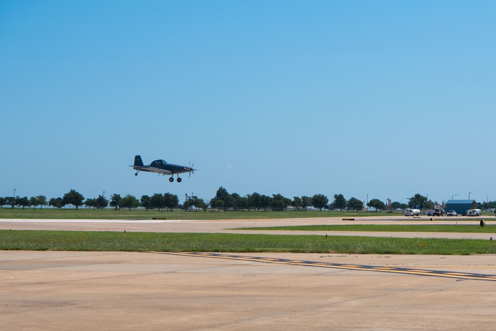 137th SOW welcomes first AT-802U aircraft