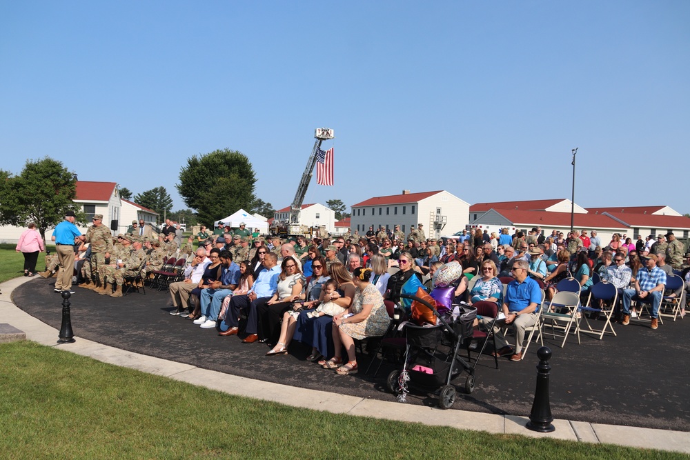 New commander takes charge of Fort McCoy Garrison following 2024 change-of-command ceremony