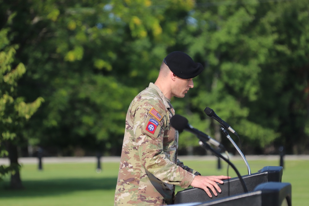 New commander takes charge of Fort McCoy Garrison following 2024 change-of-command ceremony