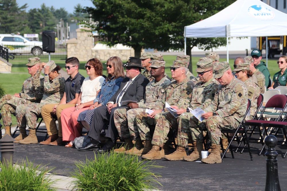 New commander takes charge of Fort McCoy Garrison following 2024 change-of-command ceremony