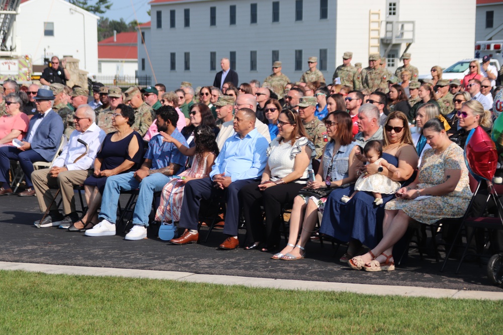 New commander takes charge of Fort McCoy Garrison following 2024 change-of-command ceremony