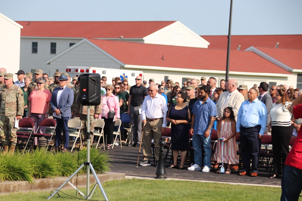 New commander takes charge of Fort McCoy Garrison following 2024 change-of-command ceremony