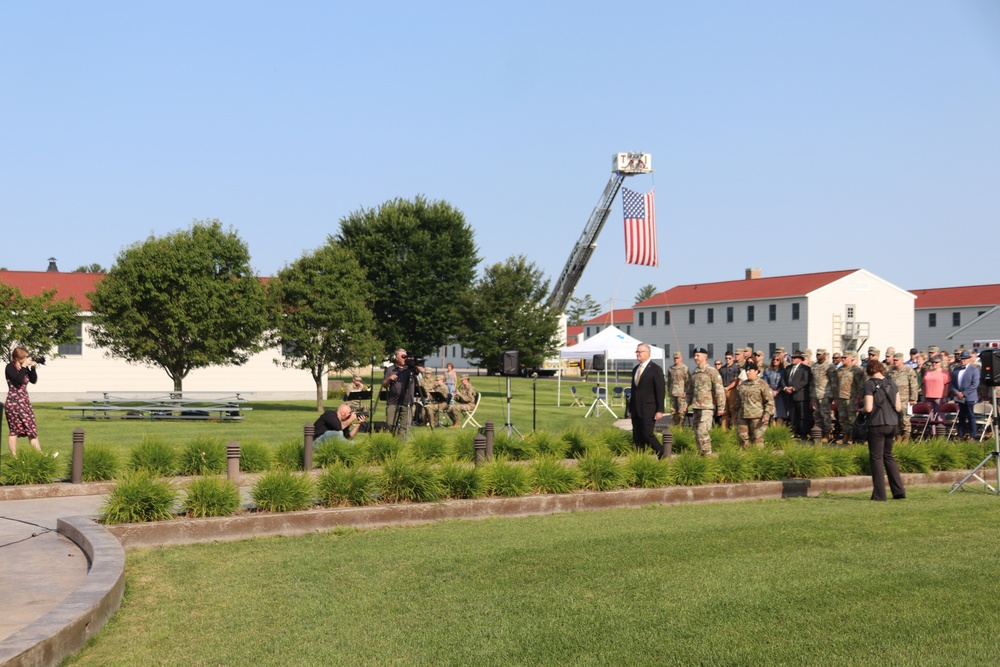 New commander takes charge of Fort McCoy Garrison following 2024 change-of-command ceremony