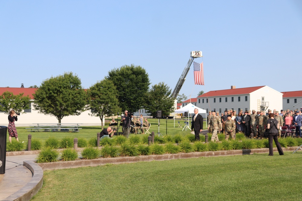 New commander takes charge of Fort McCoy Garrison following 2024 change-of-command ceremony