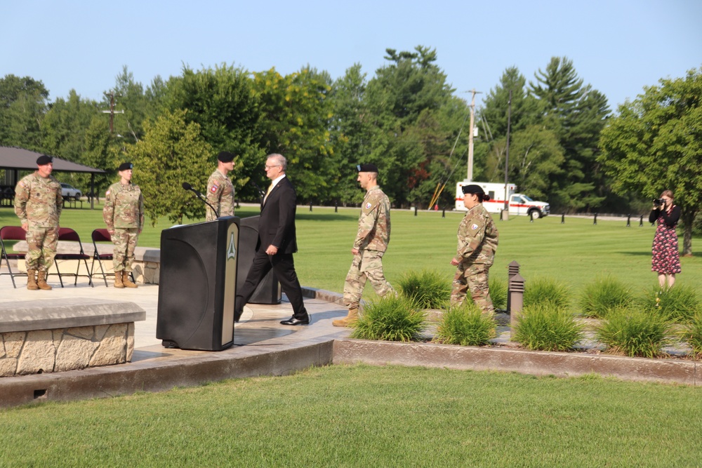 New commander takes charge of Fort McCoy Garrison following 2024 change-of-command ceremony