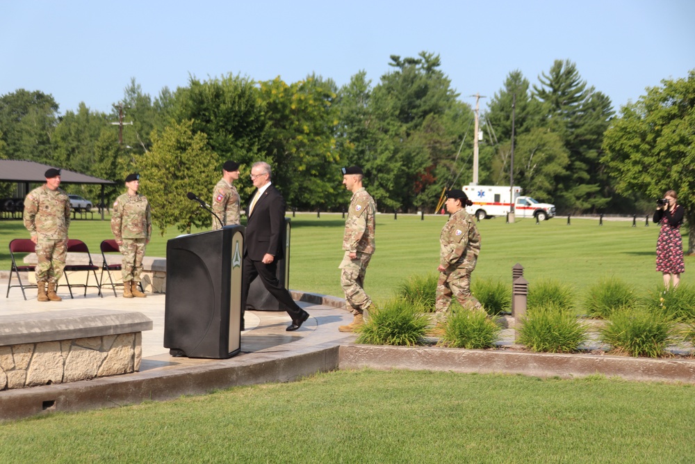 New commander takes charge of Fort McCoy Garrison following 2024 change-of-command ceremony