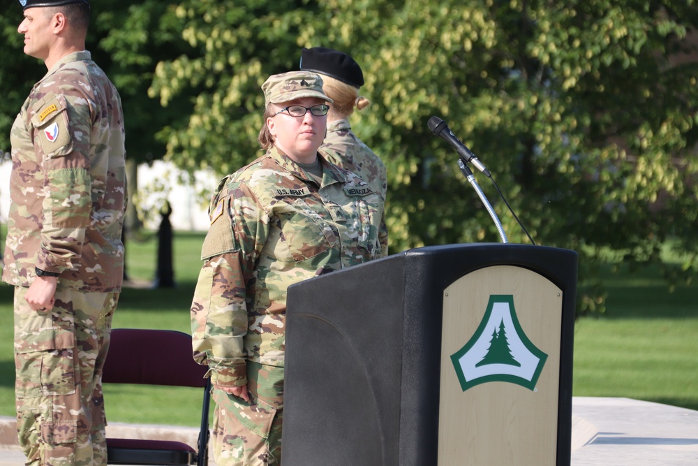 New commander takes charge of Fort McCoy Garrison following 2024 change-of-command ceremony