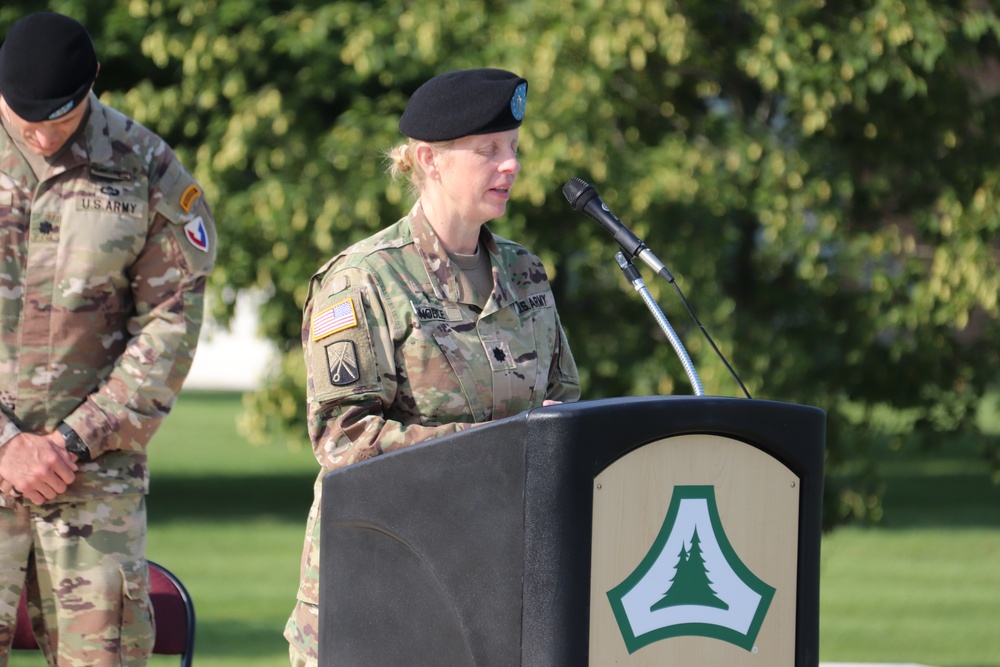 New commander takes charge of Fort McCoy Garrison following 2024 change-of-command ceremony