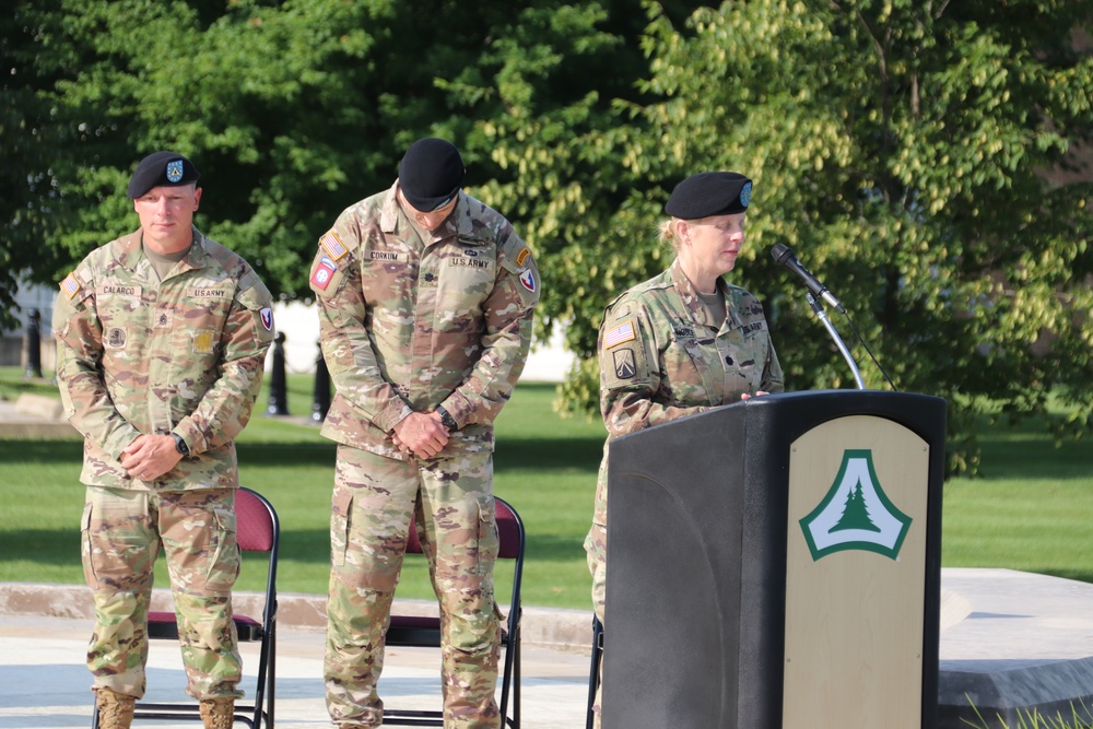 New commander takes charge of Fort McCoy Garrison following 2024 change-of-command ceremony