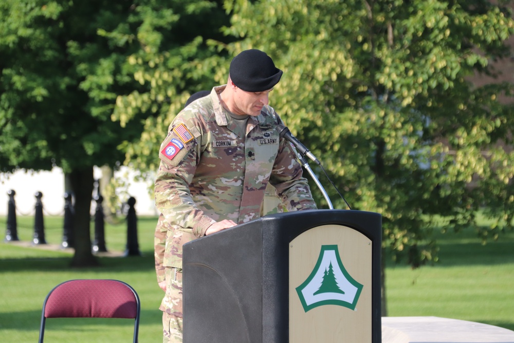 New commander takes charge of Fort McCoy Garrison following 2024 change-of-command ceremony