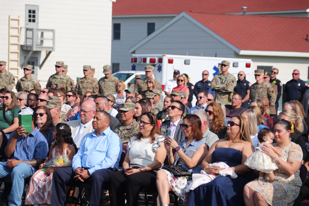 New commander takes charge of Fort McCoy Garrison following 2024 change-of-command ceremony