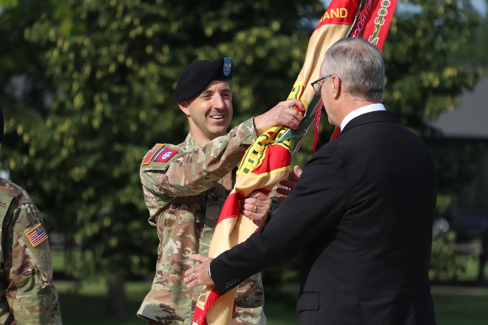 New commander takes charge of Fort McCoy Garrison following 2024 change-of-command ceremony