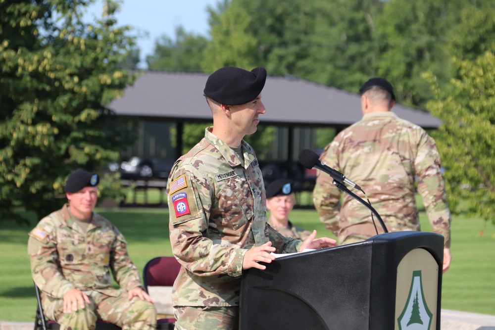 New commander takes charge of Fort McCoy Garrison following 2024 change-of-command ceremony