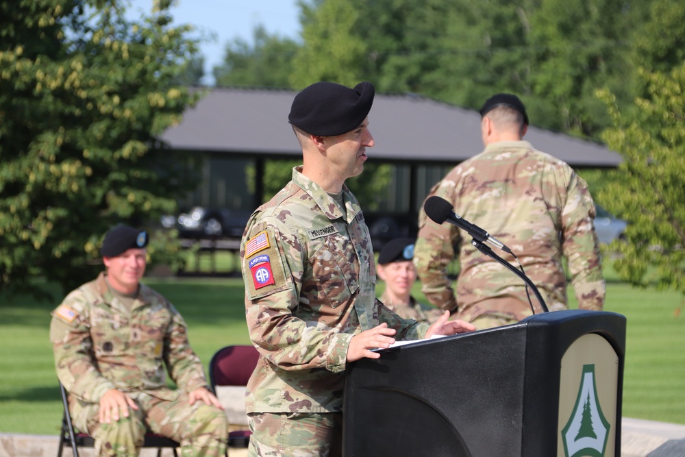 New commander takes charge of Fort McCoy Garrison following 2024 change-of-command ceremony