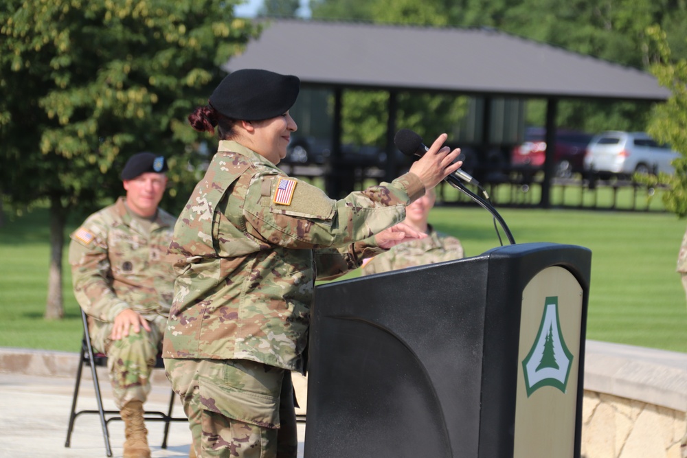 New commander takes charge of Fort McCoy Garrison following 2024 change-of-command ceremony