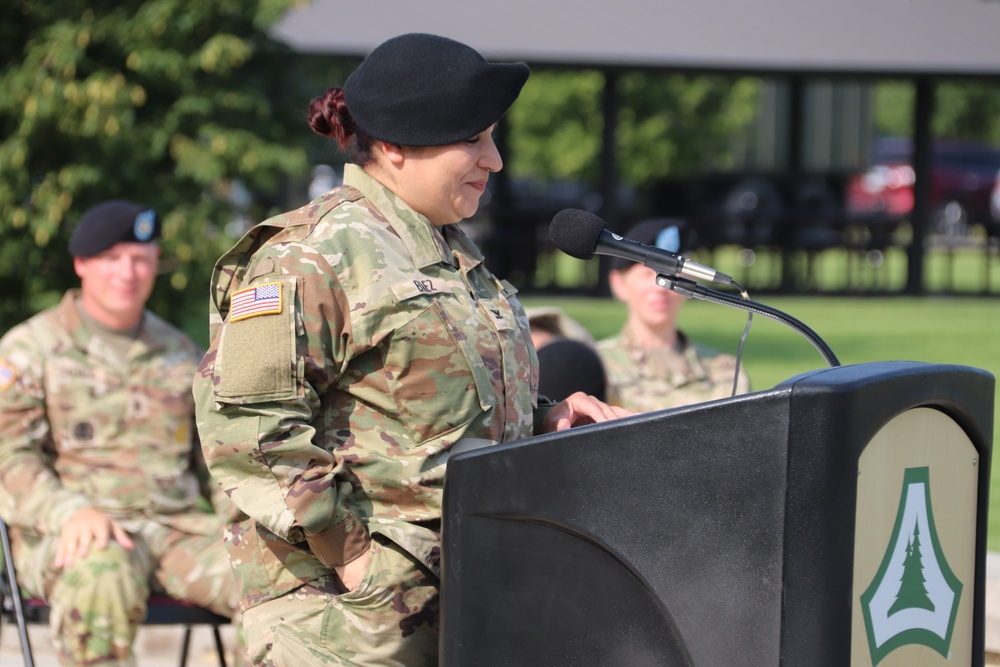 New commander takes charge of Fort McCoy Garrison following 2024 change-of-command ceremony