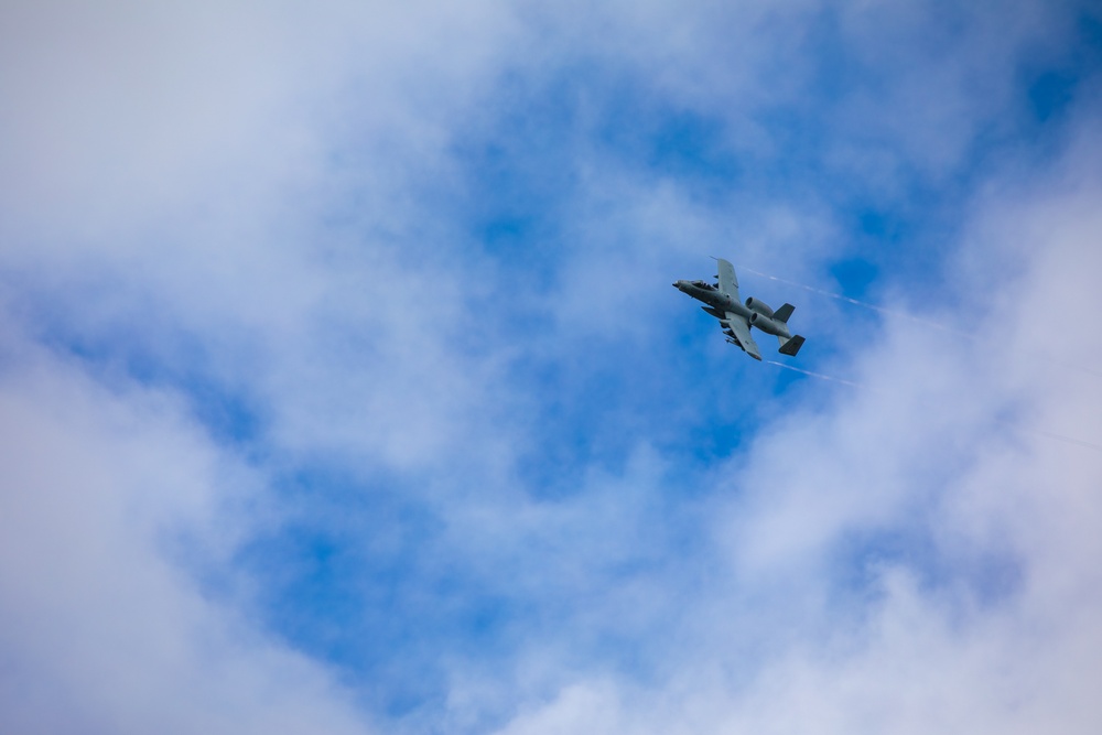 U.S. Air Force A-10 Thunderbolt II Participates in RIMPAC 24