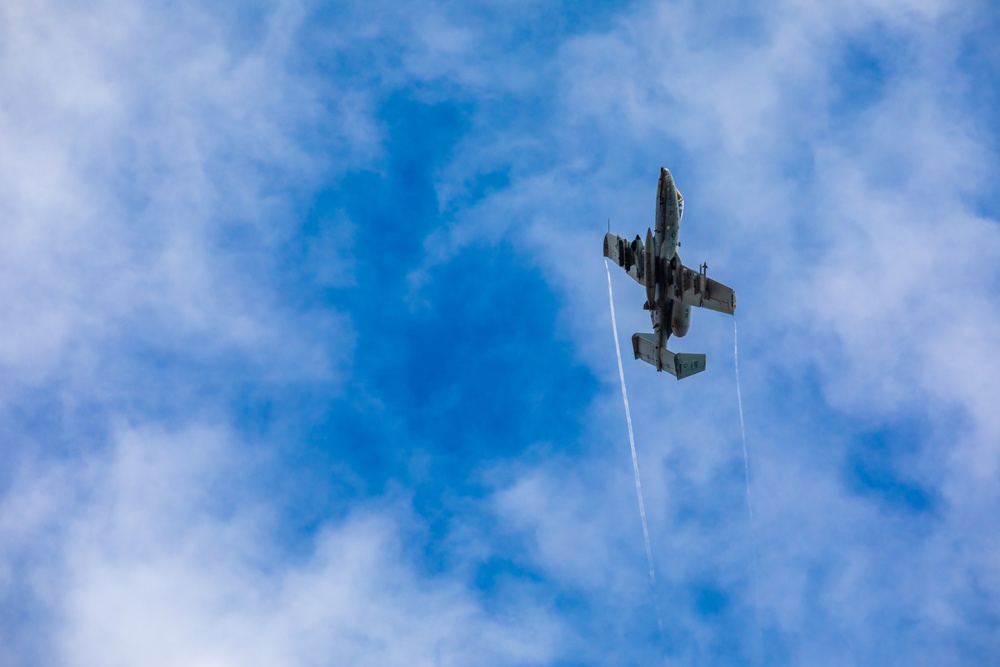 U.S. Air Force A-10 Thunderbolt II Participates in RIMPAC 24