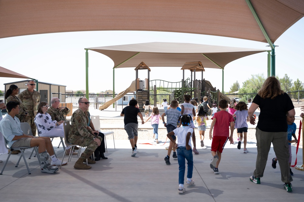Holloman unveils new school facilities