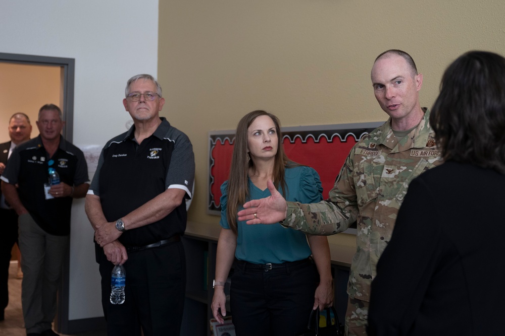 Holloman unveils new school facilities