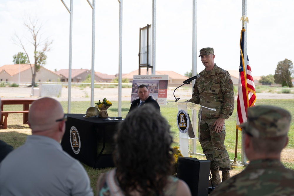 Holloman unveils new school facilities